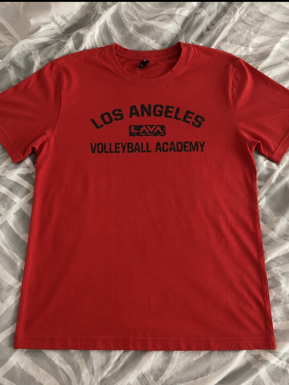 Los Angeles Volleyball Academy Red Tee